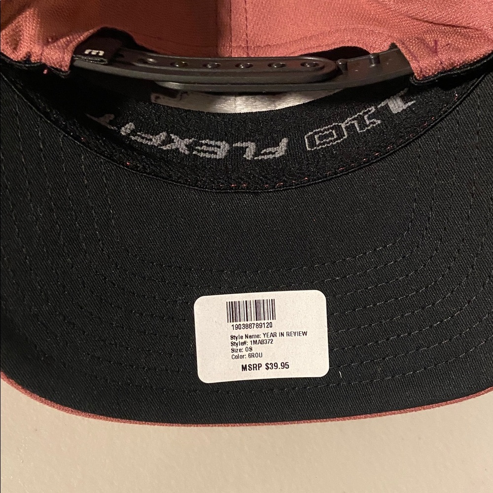 Travis Mathew Maroon Hat With Patch - image 5